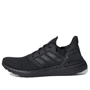 NEW Adidas Ultraboost 20 Triple Black women’s Size 7.5 Black slip on sock shoe